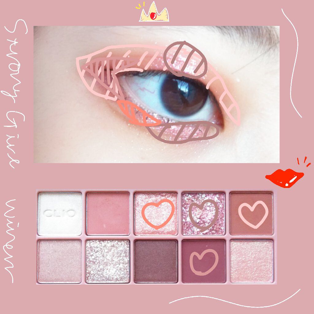 プロ アイ パレット/CLIO/アイシャドウパレットを使ったクチコミ（2枚目）