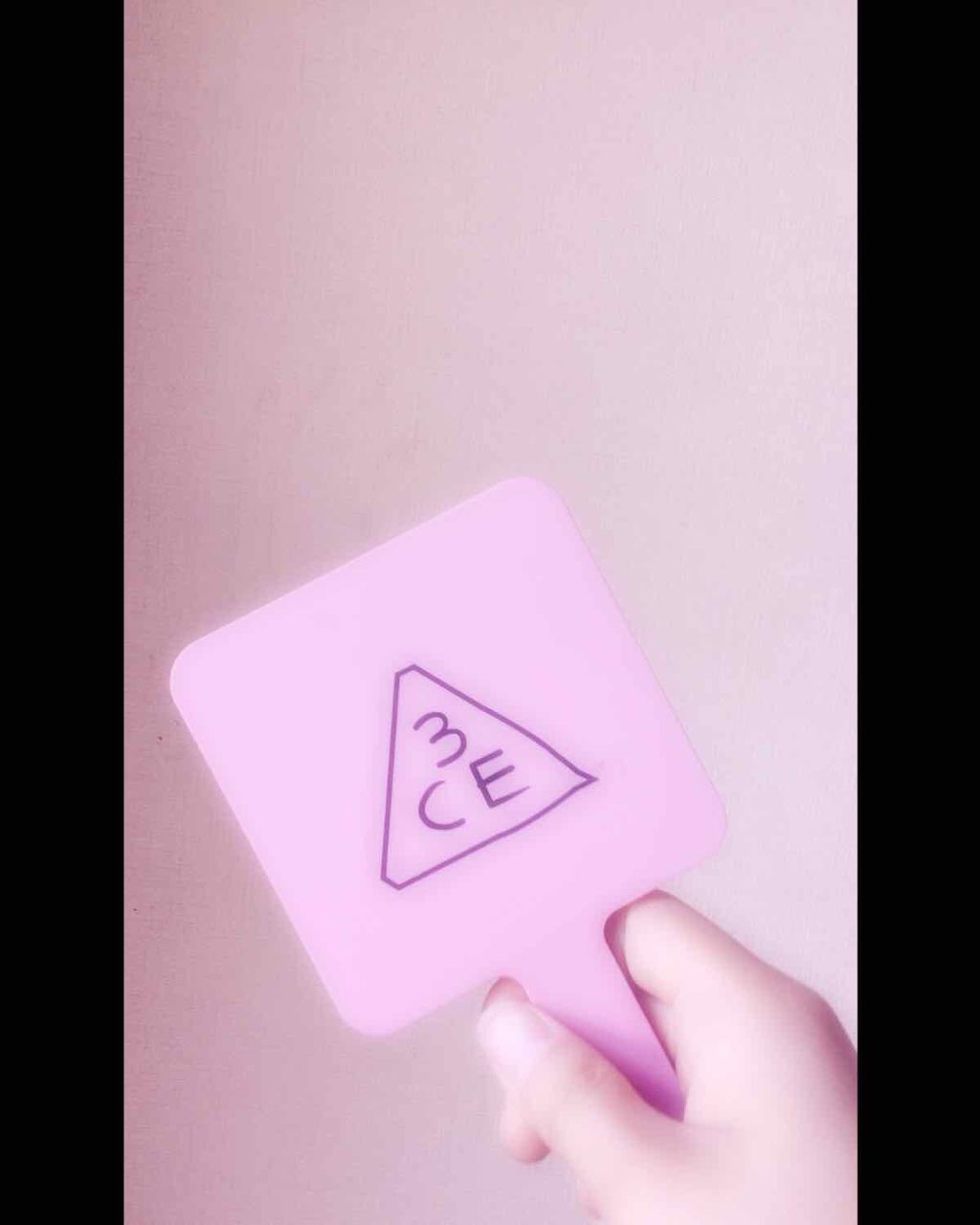 3CE スクエア ミニ ハンドミラー/3CE/その他化粧小物を使ったクチコミ(1枚目)