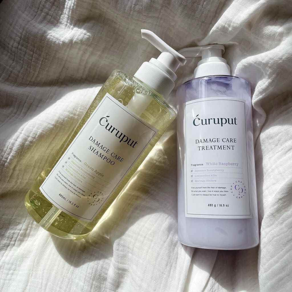 ディープダメージケアセット/curuput/市販シャンプーを使ったクチコミ(1枚目)