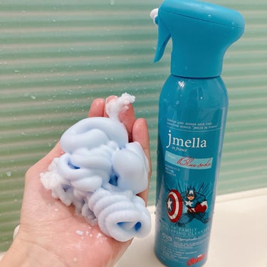 ジェイメラ ブルーホイップHFBソープ／キャプテンアメリカ/jmella/泡洗顔を使ったクチコミ（3枚目）