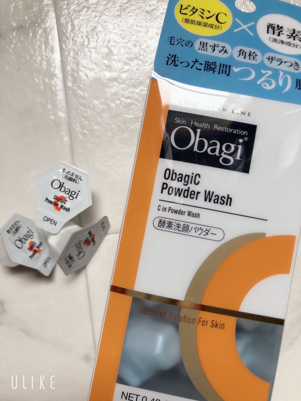 オバジC 酵素洗顔パウダー/オバジ/洗顔パウダーを使ったクチコミ(2枚目)