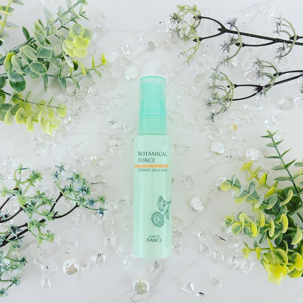 つやもちジュレミルク/ボタニカルフォース/オールインワン化粧品を使ったクチコミ（1枚目）