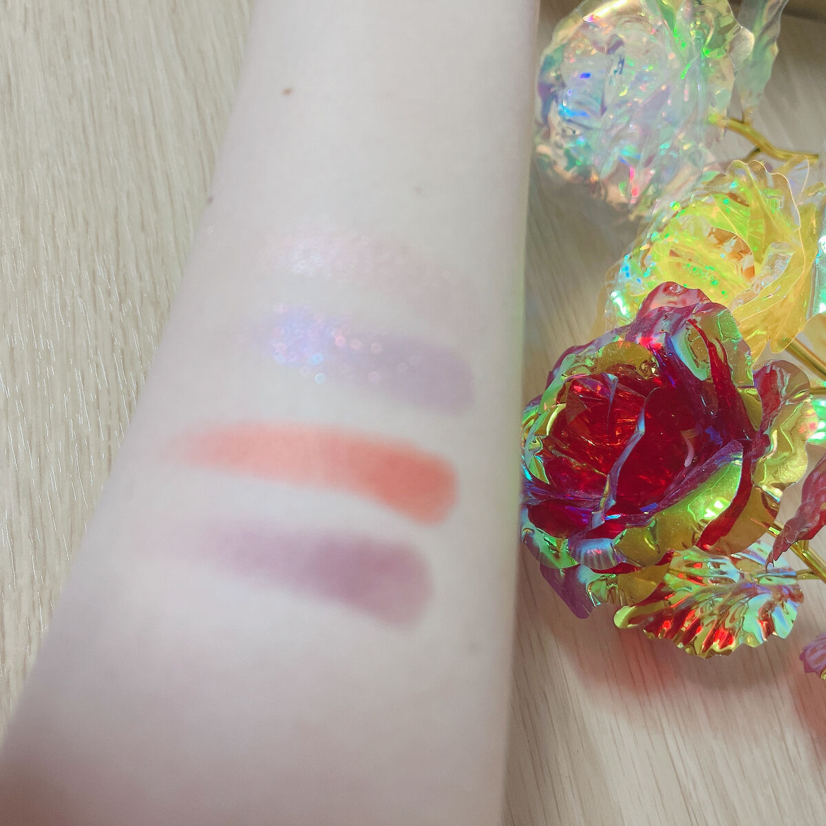 グラデーション アイシャドウ/ちふれ/アイシャドウパレットを使ったクチコミ（3枚目）