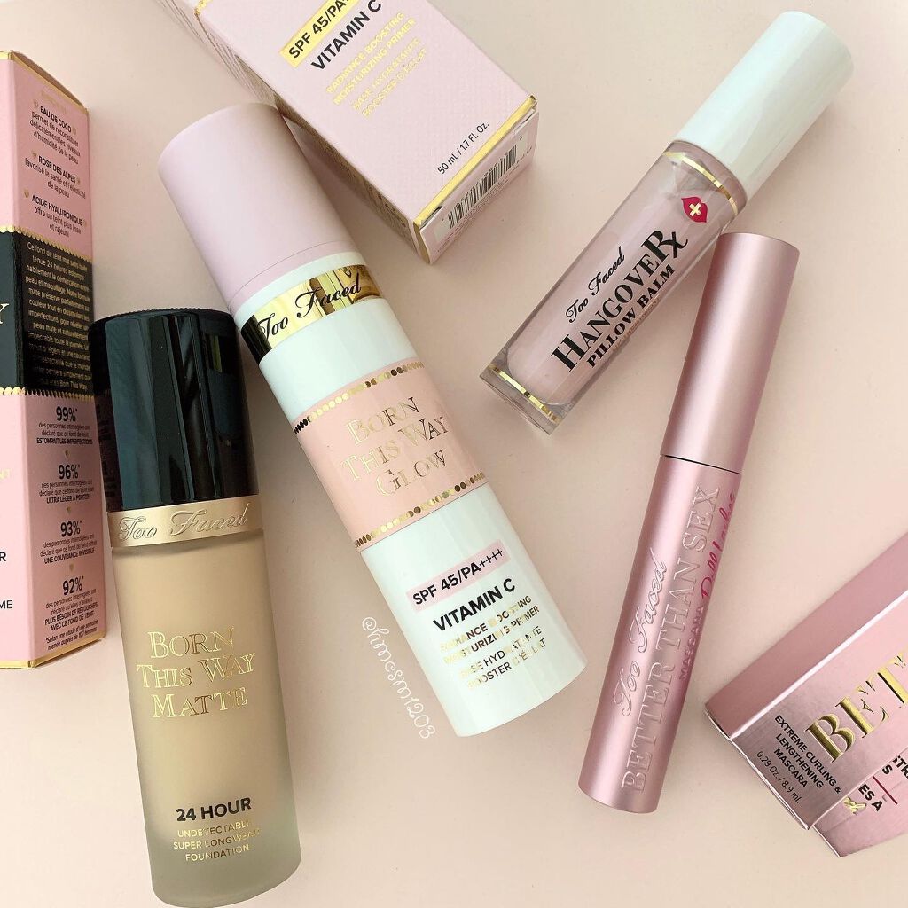 ボーン ディス ウェイ アンディテクタブル 24H マット ファンデーション/Too Faced/リキッドファンデーションを使ったクチコミ（1枚目）