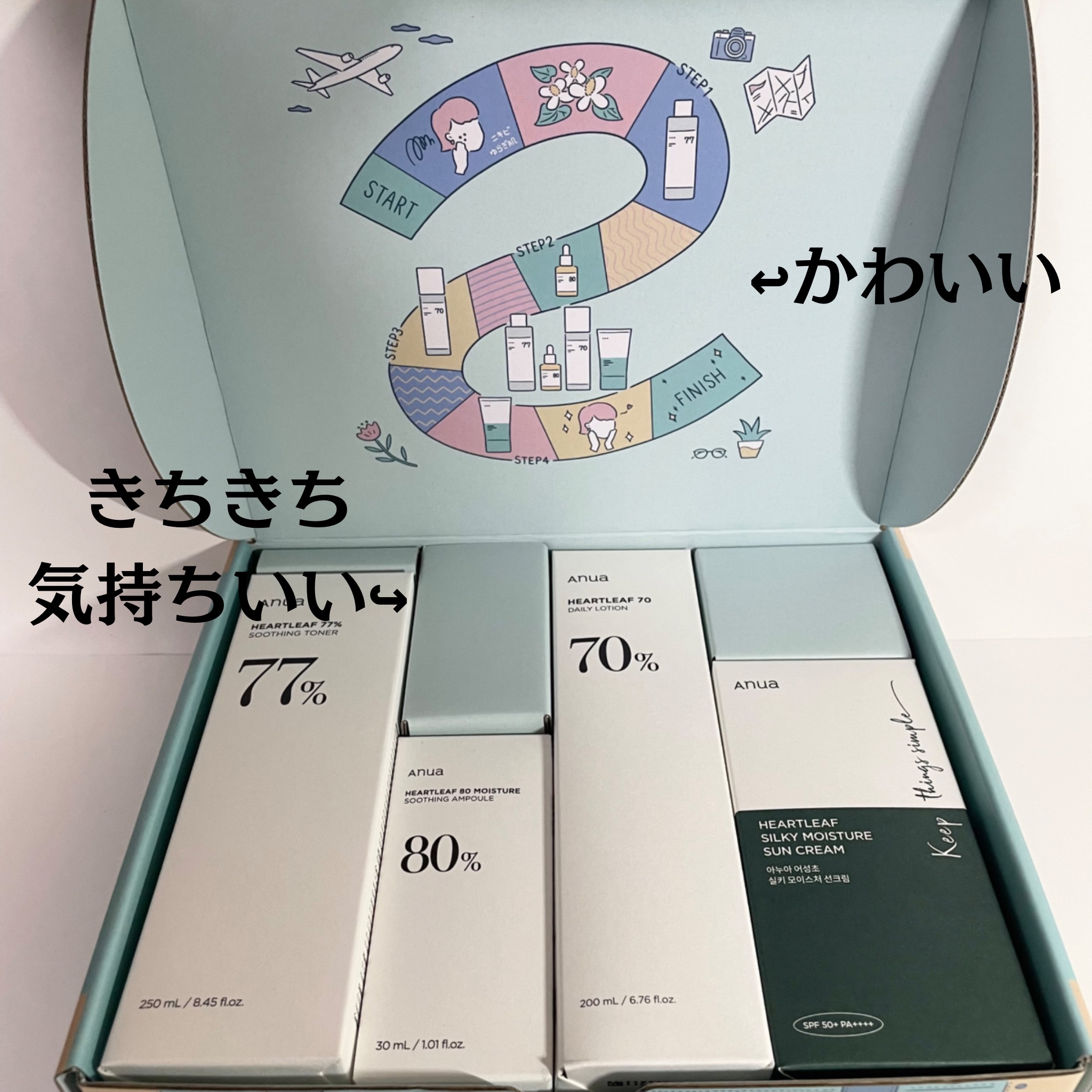 ドクダミ シルキー モイスチャー サンクリーム/Anua/日焼け止めクリームを使ったクチコミ（2枚目）