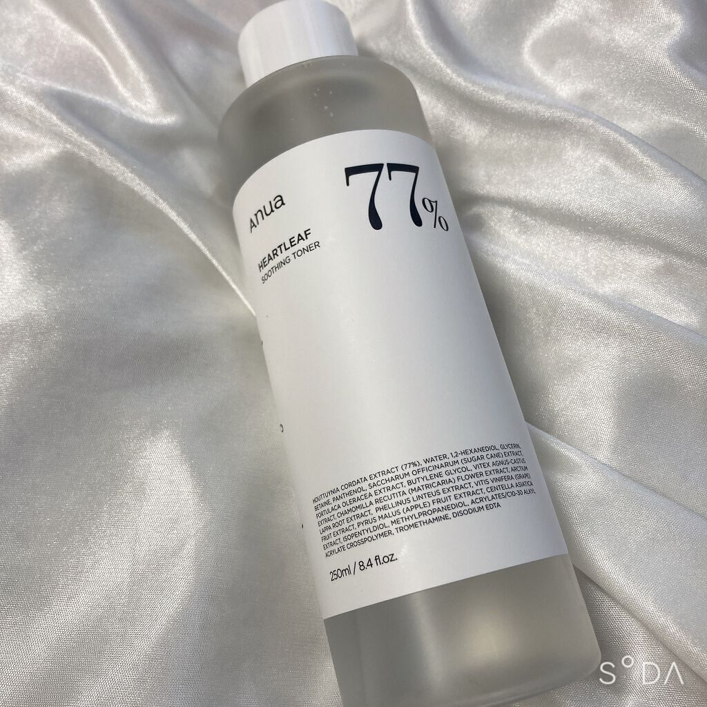 ドクダミ 77 スージングトナー/Anua/化粧水を使ったクチコミ（2枚目）