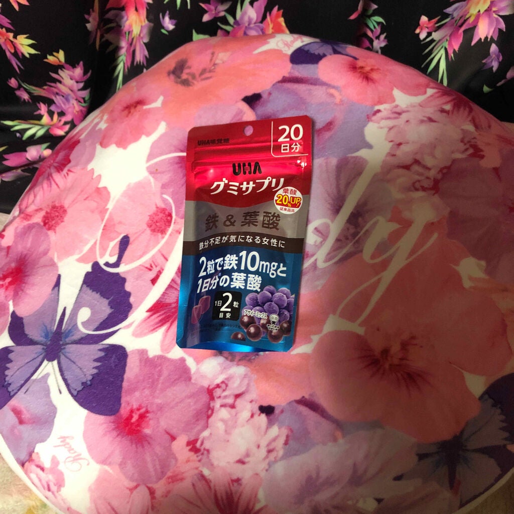 グミサプリ 鉄&葉酸/UHA味覚糖/健康サプリメントを使ったクチコミ(2枚目)