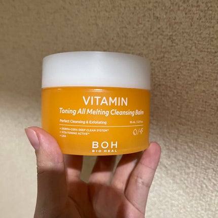 ビタミン トーニング オール メルティング クレンジングバーム/BIOHEAL BOH/クレンジングバームを使ったクチコミ(1枚目)
