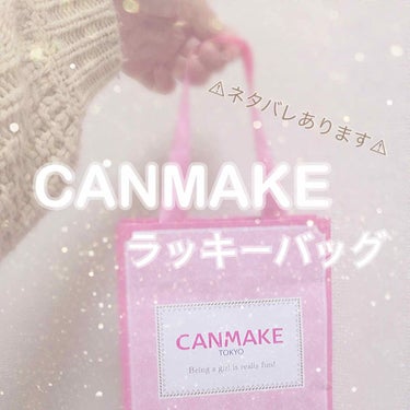 ⚠︎ネタバレあります。気にする方注意⚠︎

はじめましてポニコです🐦

CANMAKEのラッキーバッグを手に入れてウキウキなのでノリで投稿してみたいと思います˙ᴥ˙

・入っていたもの・

☁︎キャンメ