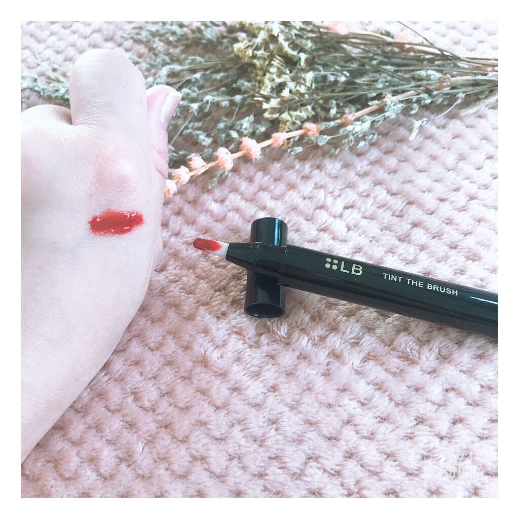 ティント ザ ブラッシュ/LB/リップティントを使ったクチコミ（3枚目）