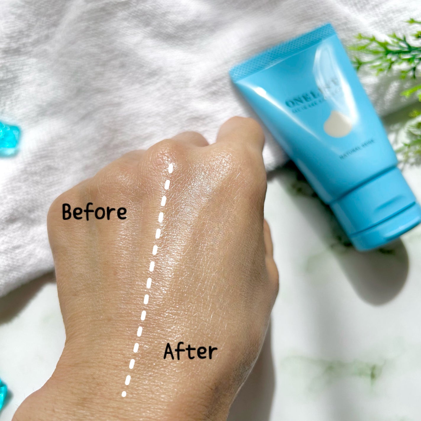 ワンリスト オールインワン デイクリーム/ナリスアップ/オールインワン化粧品を使ったクチコミ(7枚目)