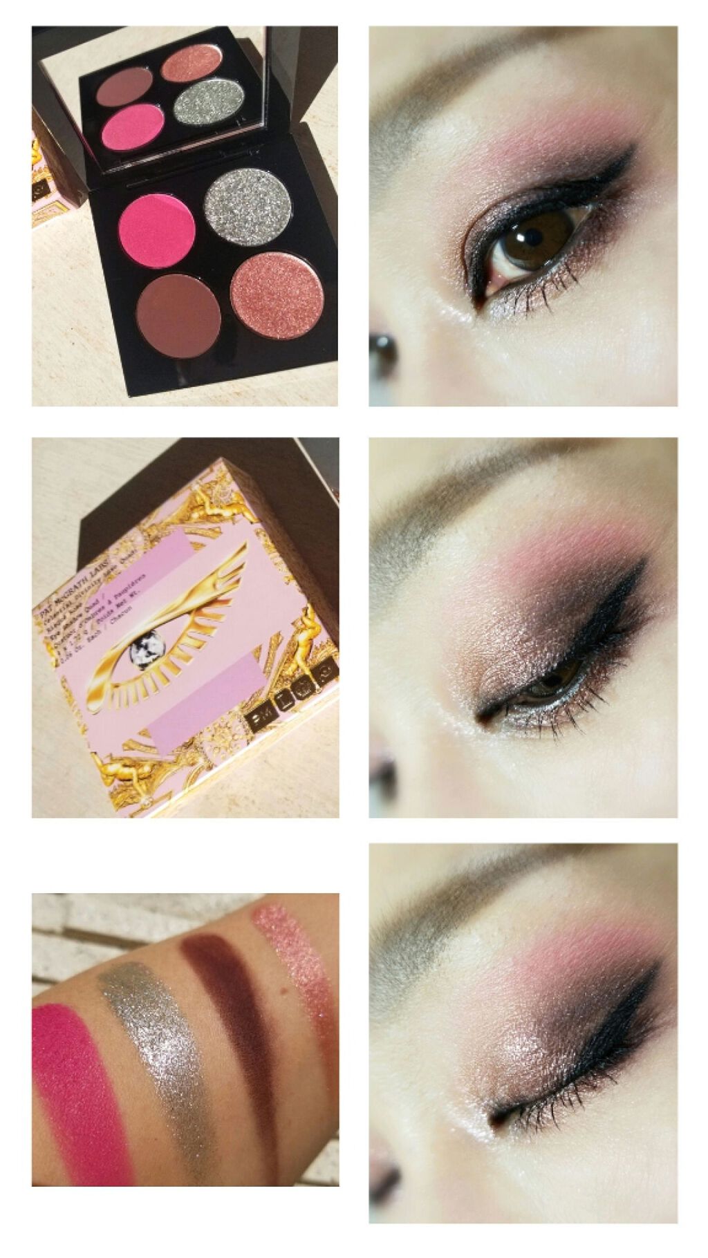 Celestial Divinity Luxe Quad risque rose/PAT McGRATH LABS/アイシャドウパレットを使ったクチコミ（1枚目）