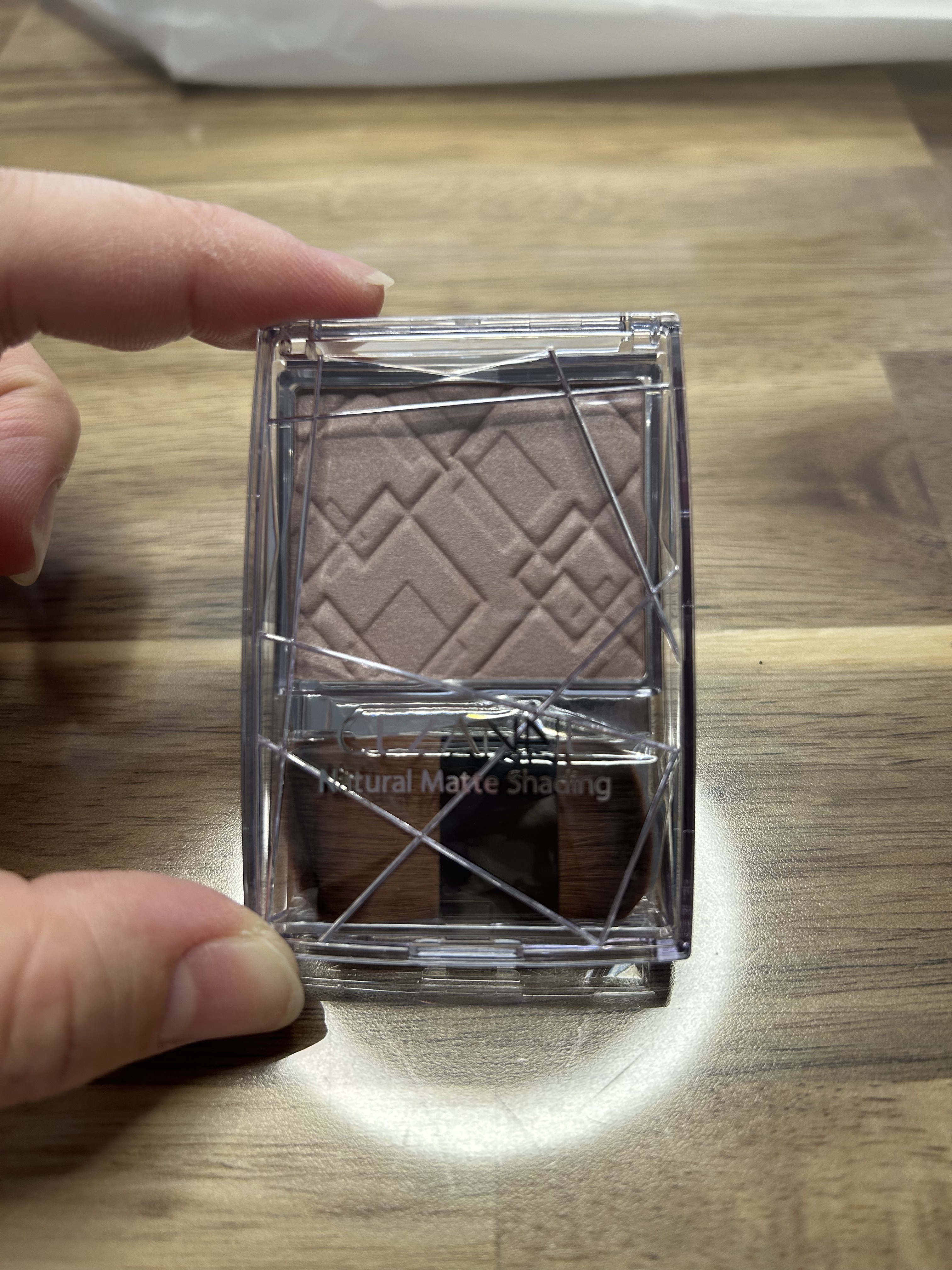 ナチュラルマットシェーディング 02 クールトーン/CEZANNE/シェーディングを使ったクチコミ（1枚目）