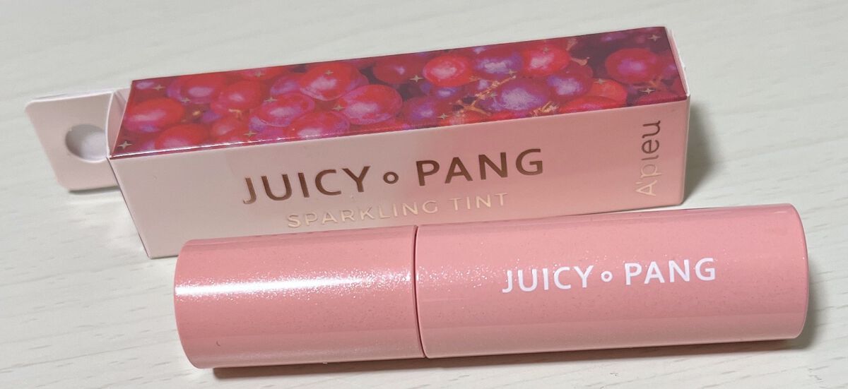 アピュー ジューシーパン スパークリングティント/A’pieu/口紅を使ったクチコミ（1枚目）