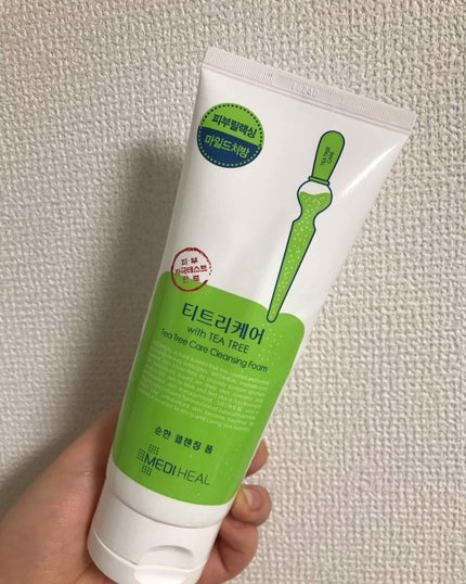 ティーツリーケア クレンジングフォーム JEX/MEDIHEAL/洗顔フォームを使ったクチコミ(1枚目)