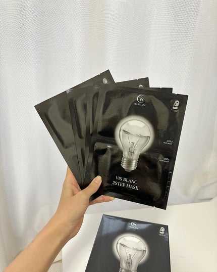 2ステップマスク/VIS BLANC/シートマスク・パックを使ったクチコミ(4枚目)