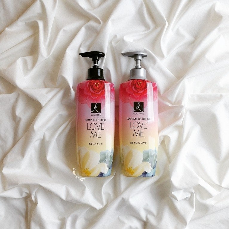 パフュームシャンプー&コンディショナー/エラスチン/シャンプー・コンディショナーを使ったクチコミ(1枚目)