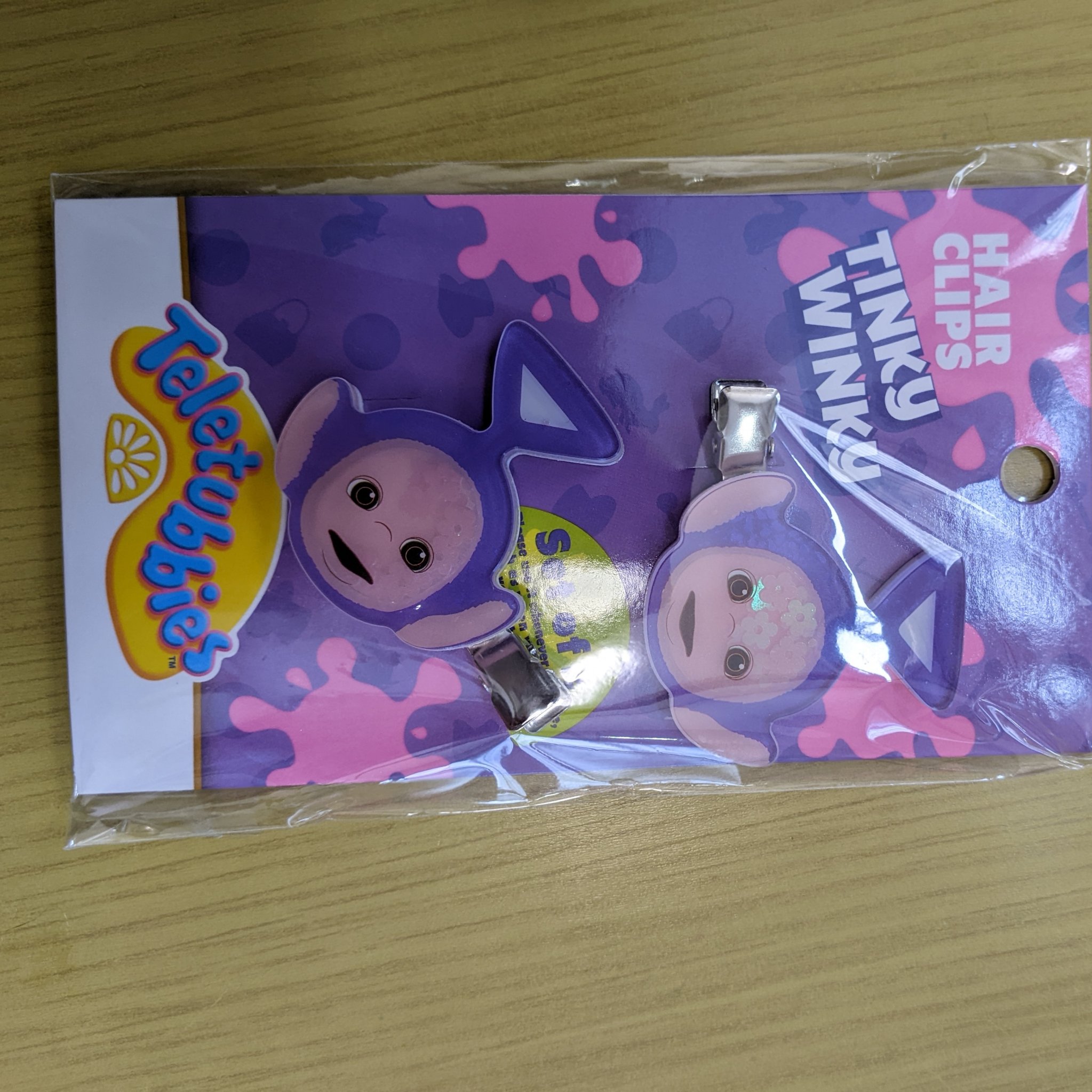 スマイルスライム コスメ＆ビューティー スライムのヘアクリップ２P   /スクウェア・エニックス/ヘアアクセサリーを使ったクチコミ（1枚目）