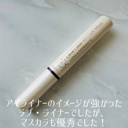 オールラッシュ マスク ロング&セパレート<マスカラ>/ラブ・ライナー/マスカラを使ったクチコミ(4枚目)
