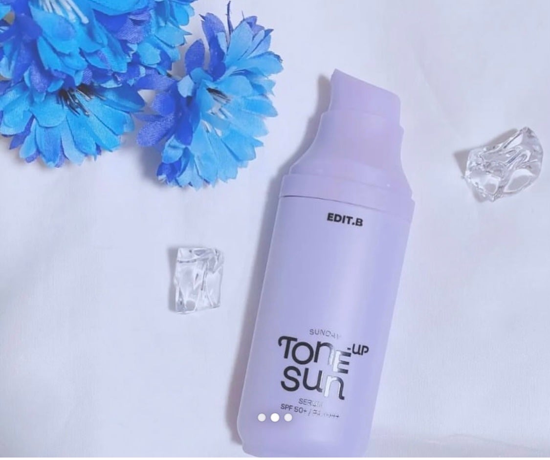 サンデートーンアップサンセラム/EDIT.B/美容液を使ったクチコミ(2枚目)