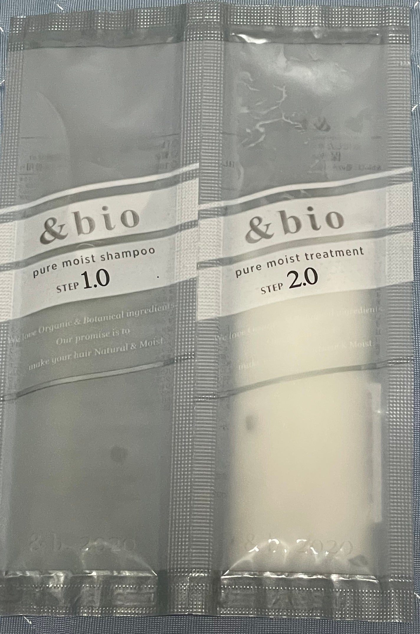 ピュアモイスト シャンプー 1.0/ヘアトリートメント 2.0/&bio/市販シャンプーを使ったクチコミ(1枚目)