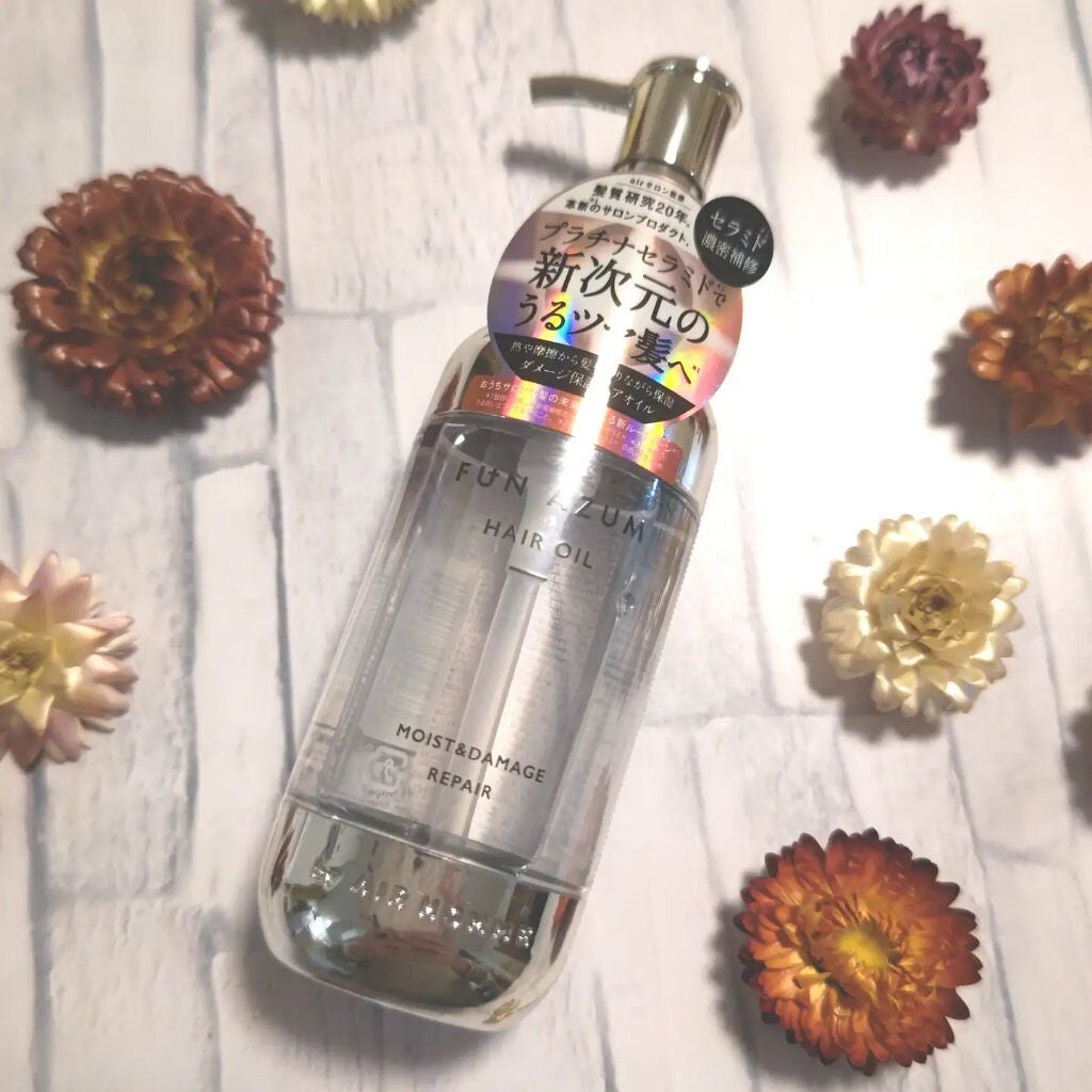 モイスト&ダメージリペア ヘアオイル/FUN AZUM/ヘアオイルを使ったクチコミ(1枚目)