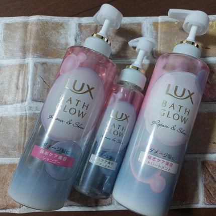 バスグロウ ストレート&シャイン シャンプー/トリートメント/LUX/市販シャンプーを使ったクチコミ(6枚目)