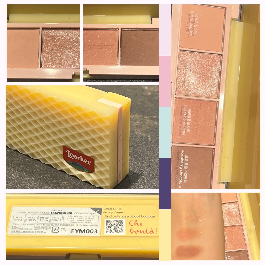 ローカー プレイカラーアイズミニ/ETUDE/アイシャドウパレットを使ったクチコミ（2枚目）