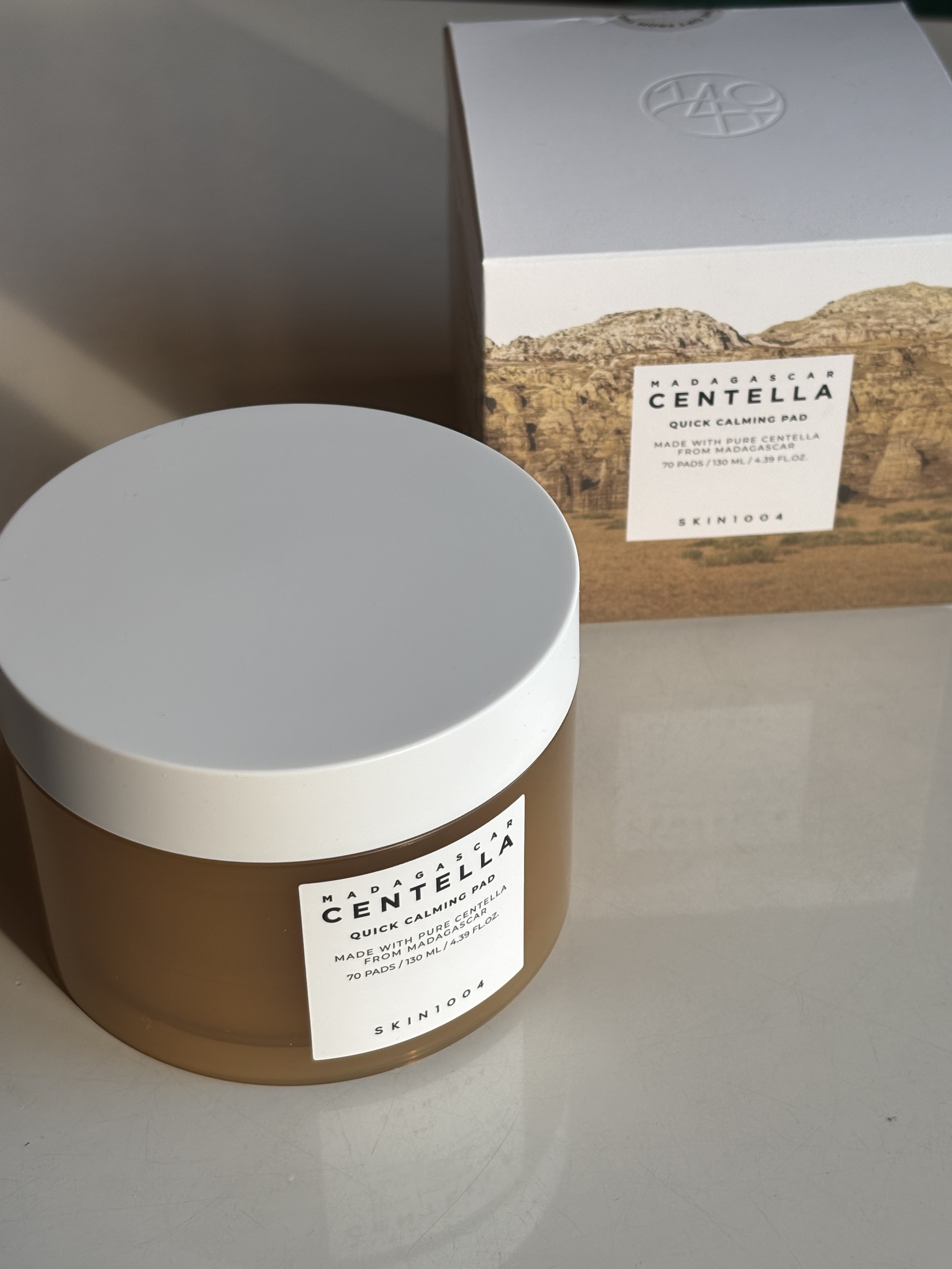 センテラ クイックカーミングパッド/SKIN1004/トナーパッドを使ったクチコミ（1枚目）