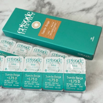 エピソード アイフェクト 1day/pia/ワンデー(1DAY)カラコンを使ったクチコミ(9枚目)