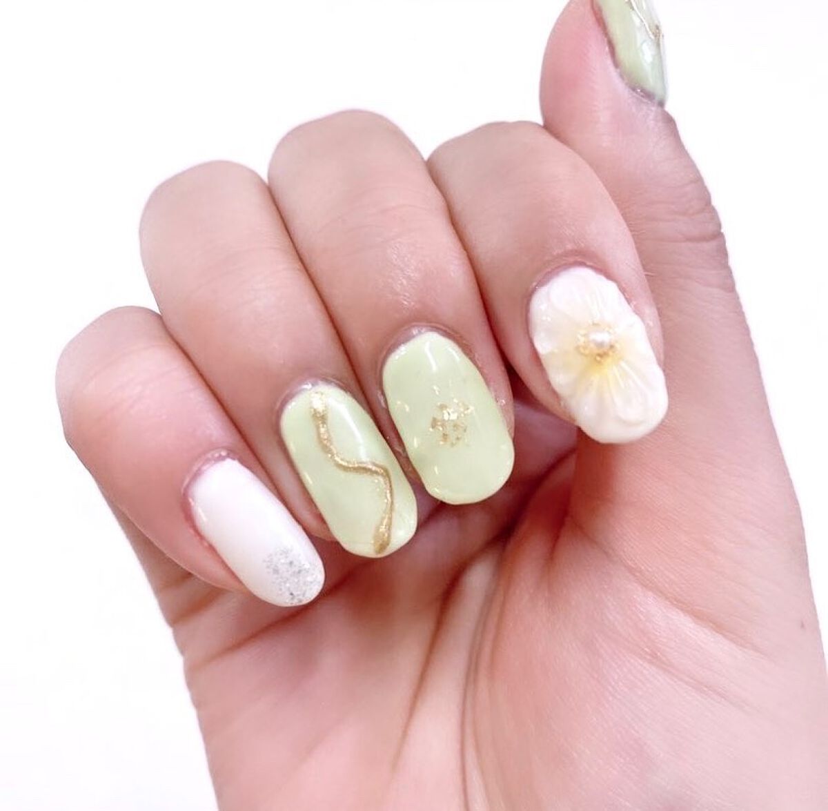 ジェルネイル（ライト対応）/セリア/ジェルネイルを使ったクチコミ（1枚目）