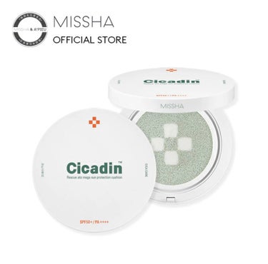 MISSHA シカディン レスキュー アトビッグクッション SPF50+/PA++++ のクチコミ「【使った商品】
　シカディン レスキュー アトビッグクッション 
　SPF50+/PA++++.....」（1枚目）