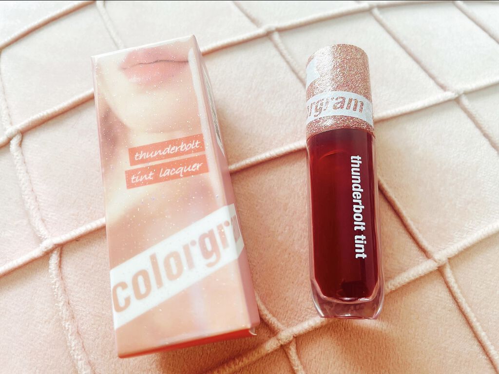 サンダーボルト ティントラッカー/Colorgram/リップティントを使ったクチコミ（1枚目）