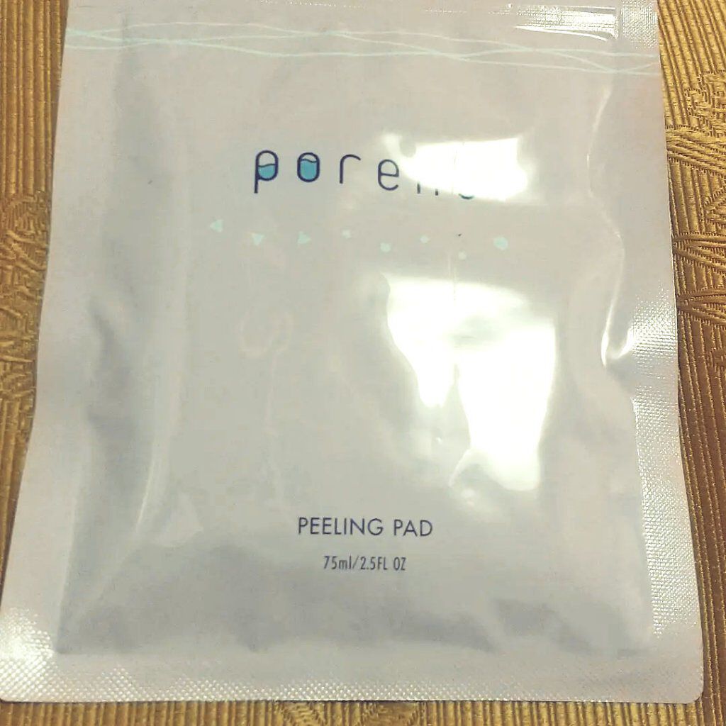 ピーリングパッド ポアノ/ウツクシア/トナーパッドを使ったクチコミ（1枚目）