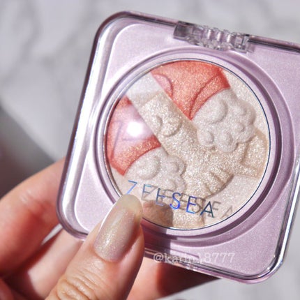 キャットハイライティングブラッシュ/ZEESEA/パウダーハイライトを使ったクチコミ(1枚目)