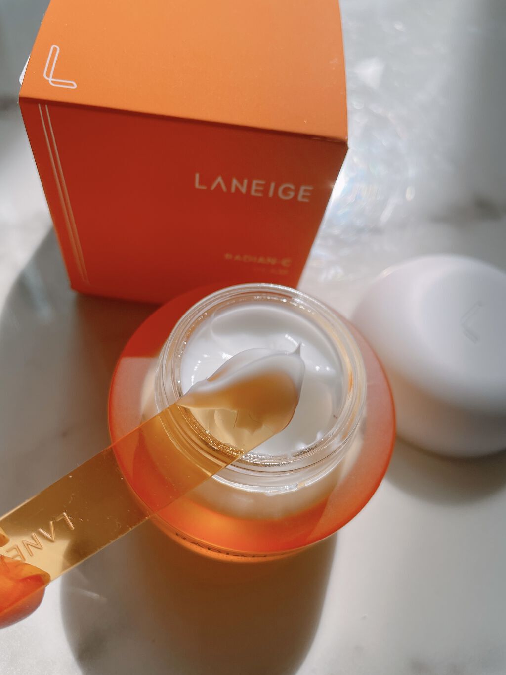 ラディアンーCクリーム/LANEIGE/フェイスクリームを使ったクチコミ（2枚目）