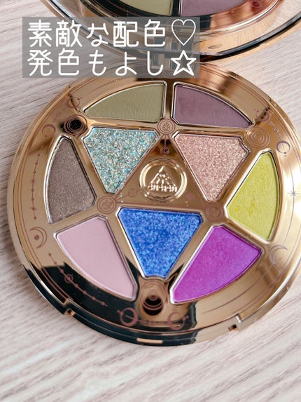 GODDESS 9 EYESHADOW 02/SUSISU/アイシャドウパレットを使ったクチコミ(2枚目)