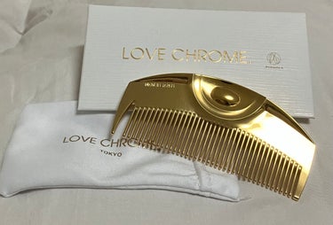 ラブクロム K24 GP TSUKI GOLD/LOVECHROME/ヘアブラシを使ったクチコミ（2枚目）