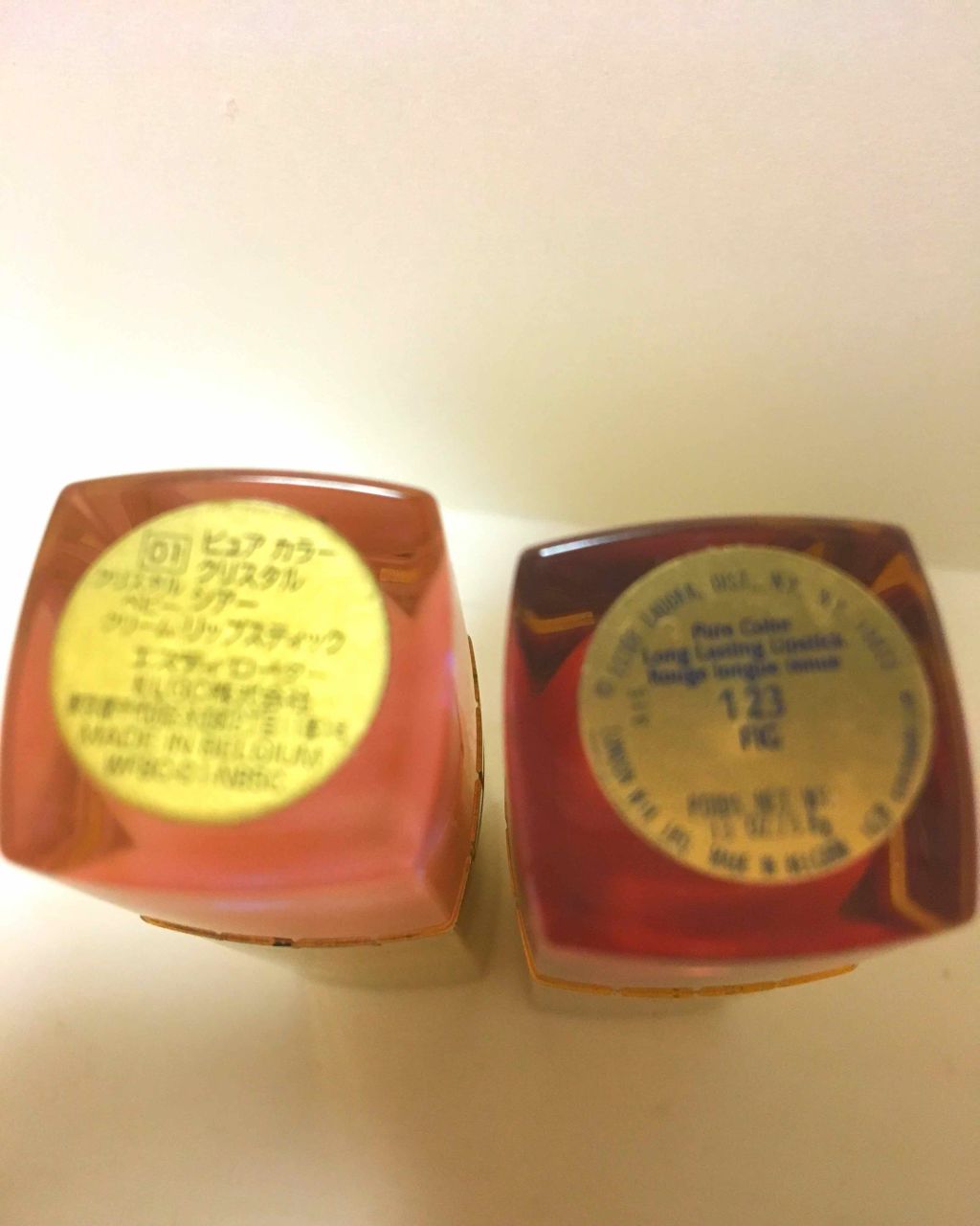 ピュア カラー クリスタル シアー リップスティック/ESTEE LAUDER/口紅を使ったクチコミ(4枚目)