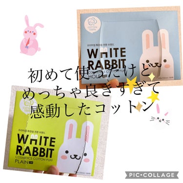 🌸White Rabbit ホワイトラビット コットン🌸

YouTuberのAちゃんが使っててずーっと気になってたコットン！！！

綿100%ってなかなか無くないですか？！

1個490円+送料540