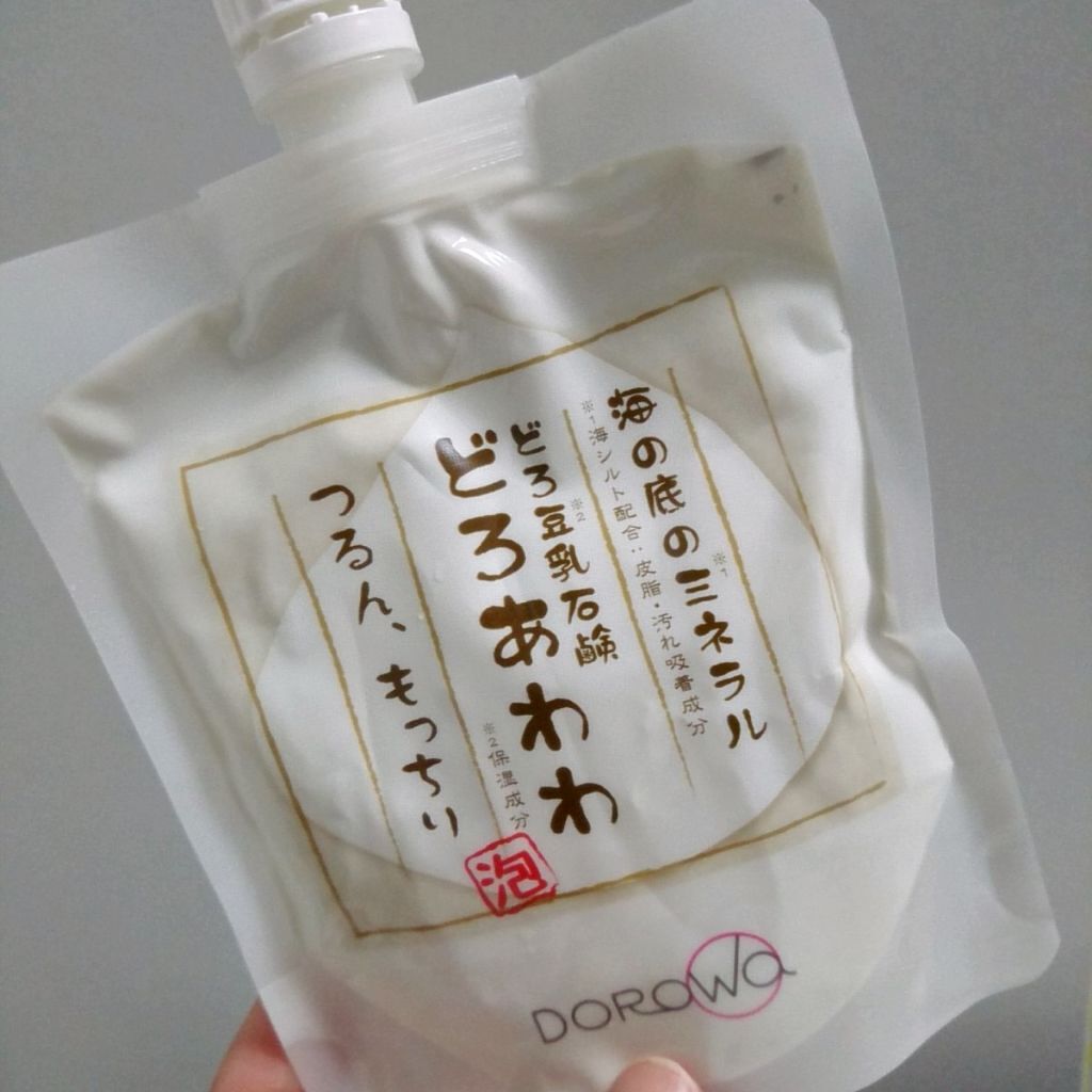 どろ豆乳石鹸 どろあわわ/健康コーポレーション/洗顔フォームを使ったクチコミ(1枚目)