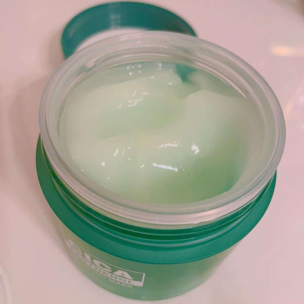 シカパンテノールスリーピングマスク/SNP/フェイスクリームを使ったクチコミ(3枚目)