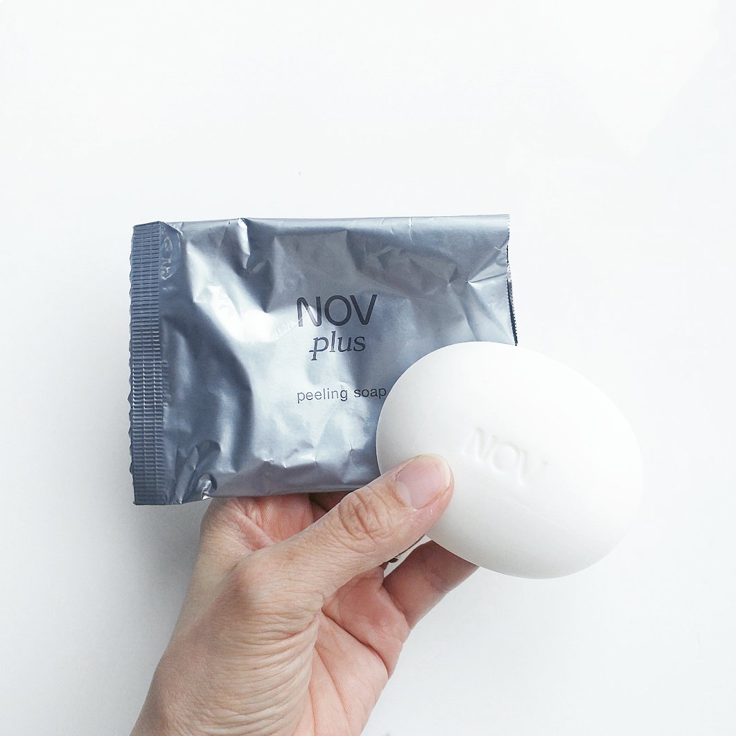 ノブプラス ピーリングソープ/NOV/洗顔石鹸を使ったクチコミ（3枚目）