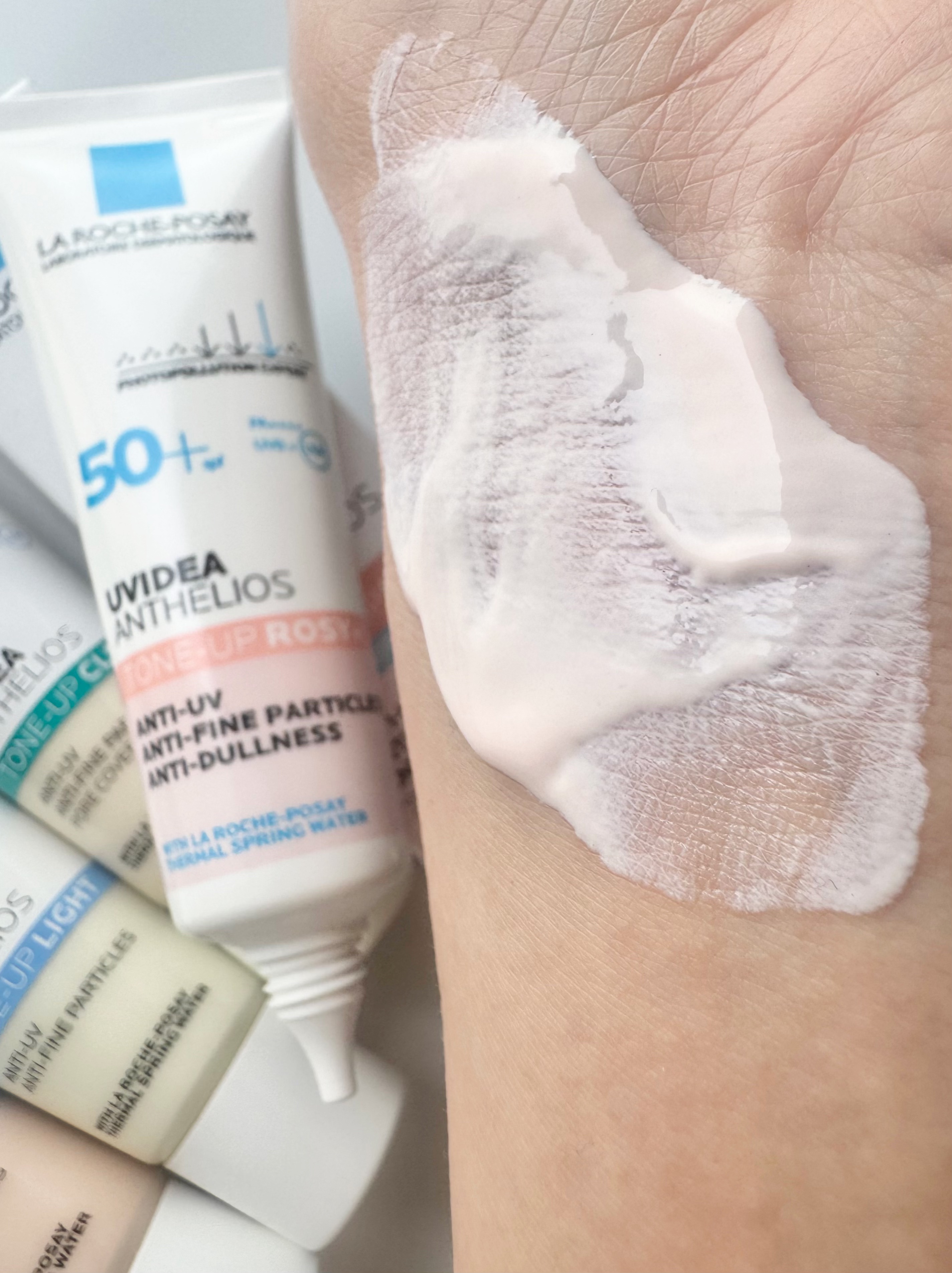 UVイデア XL プロテクショントーンアップ ローズ/ラ ロッシュ ポゼ/日焼け止めクリームを使ったクチコミ（3枚目）