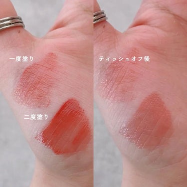 Melty flower lip tint 03 さくらミルク /haomii/口紅を使ったクチコミ（3枚目）