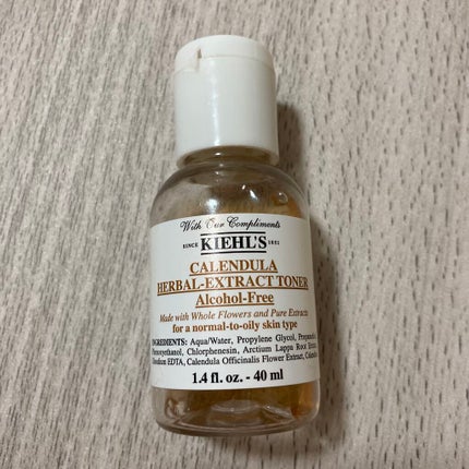 キールズ ハーバル トナー CL アルコールフリー/Kiehl's/化粧水を使ったクチコミ(2枚目)