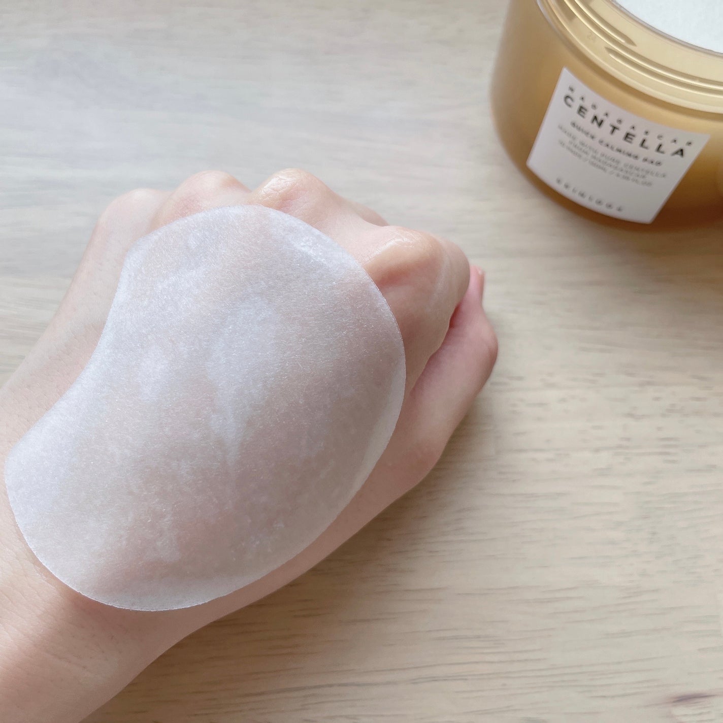 センテラ クイックカーミングパッド/SKIN1004/トナーパッドを使ったクチコミ(5枚目)