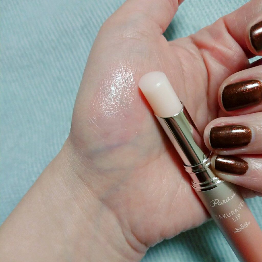 サクラヴェールリップ PK01/パラドゥ/リップクリームを使ったクチコミ（3枚目）