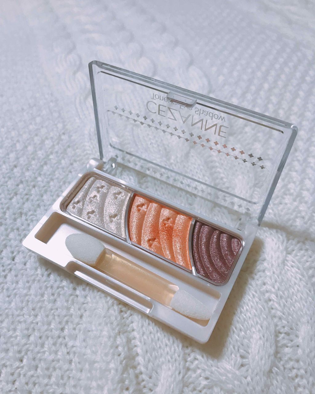 トーンアップアイシャドウ/CEZANNE/アイシャドウパレットを使ったクチコミ(1枚目)