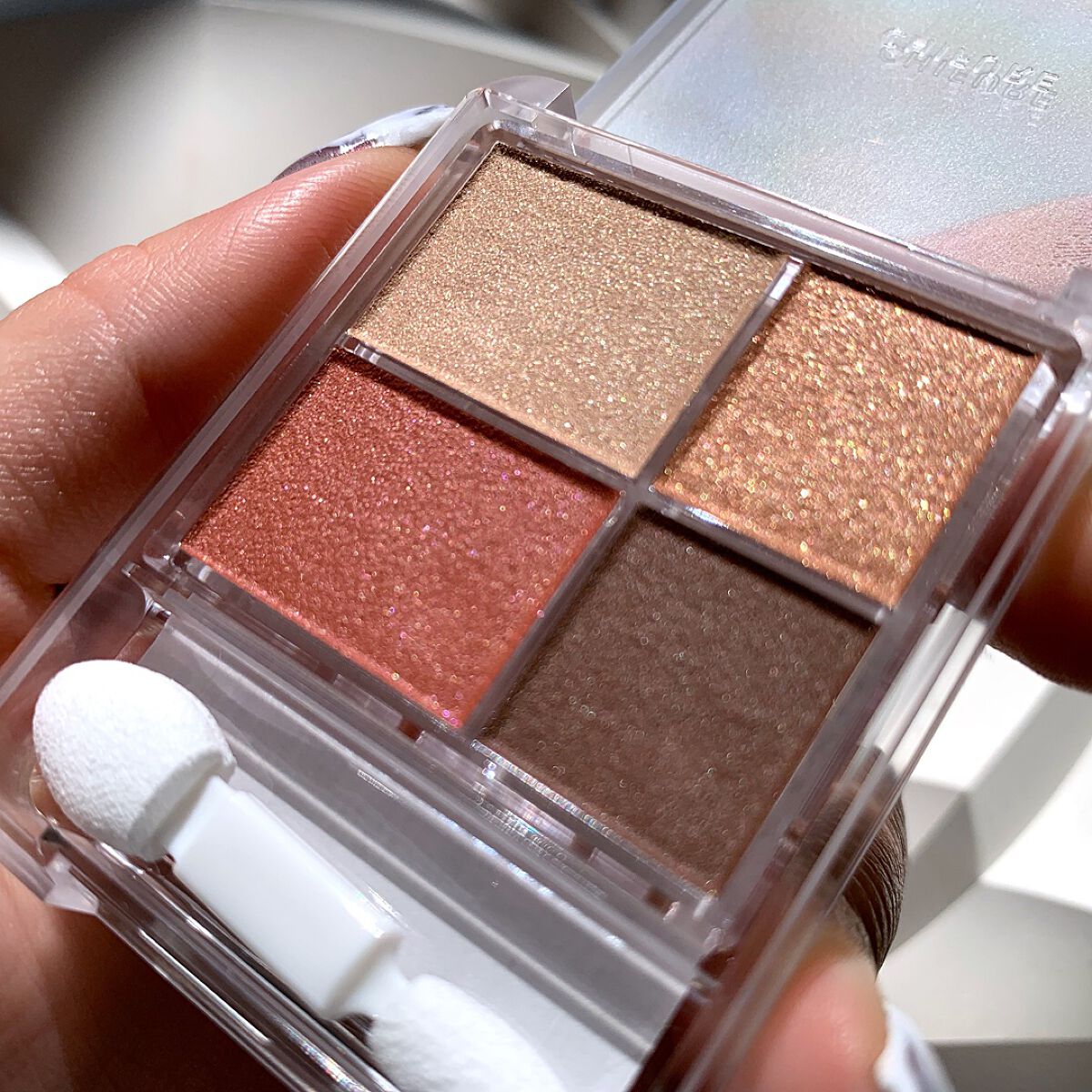 グラデーション アイシャドウ/ちふれ/アイシャドウパレットを使ったクチコミ(3枚目)